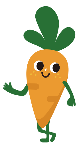 にんじんの子供のキャラクター